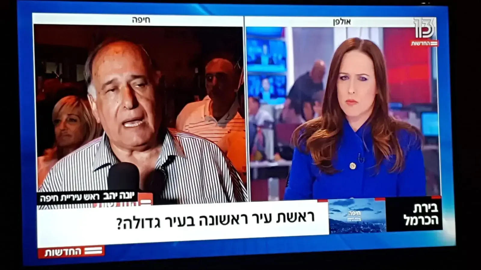 סיקור הבחירות המקומיות 2018 טלוויזיה ערוץ עשר ערוץ שתיים 2 סיקור הבחירות המקומיות 2018 טלוויזיה ערוץ עשר ערוץ שתיים 2