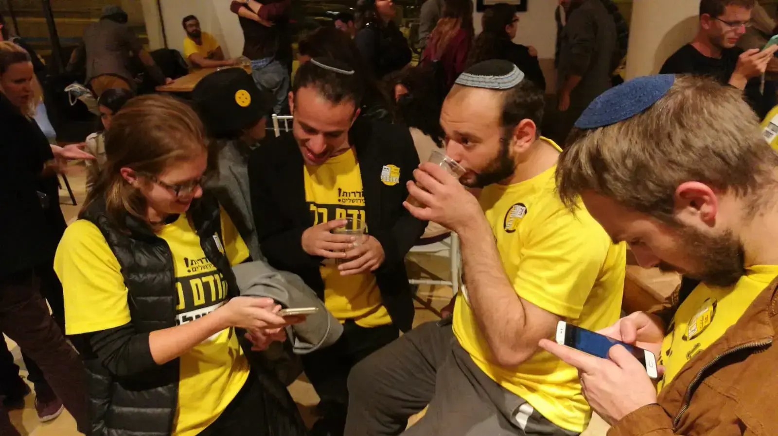 מטה בחירות עופר ברקוביץ', 30 באוקטובר 2018 מטה בחירות עופר ברקוביץ', 30 באוקטובר 2018