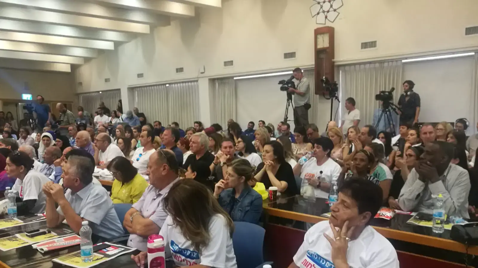 אבי ניסנקורן בכנס היערכות לקראת השביתה הכללית במשק בנושא הבטיחות במקומות העבודה