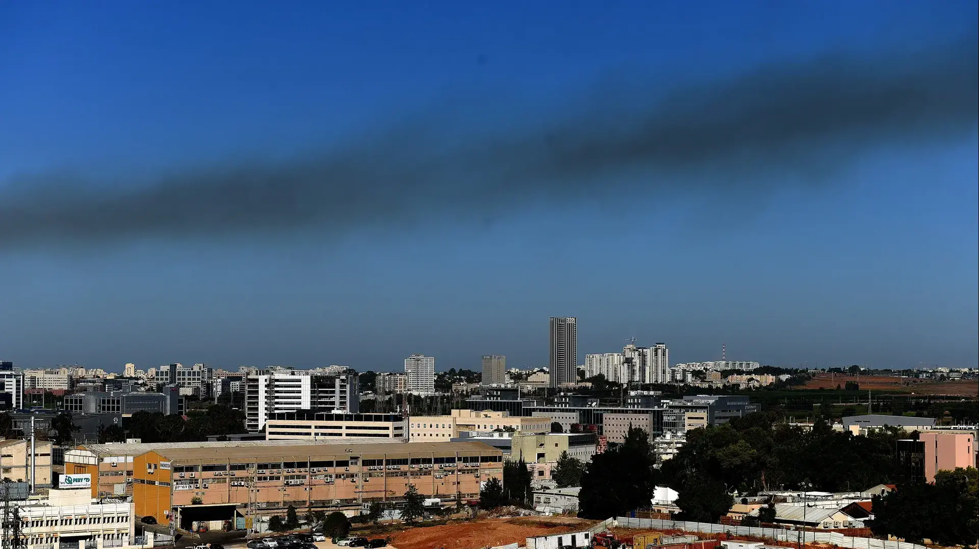 מזג אוויר זיהום אוויר גוש דן