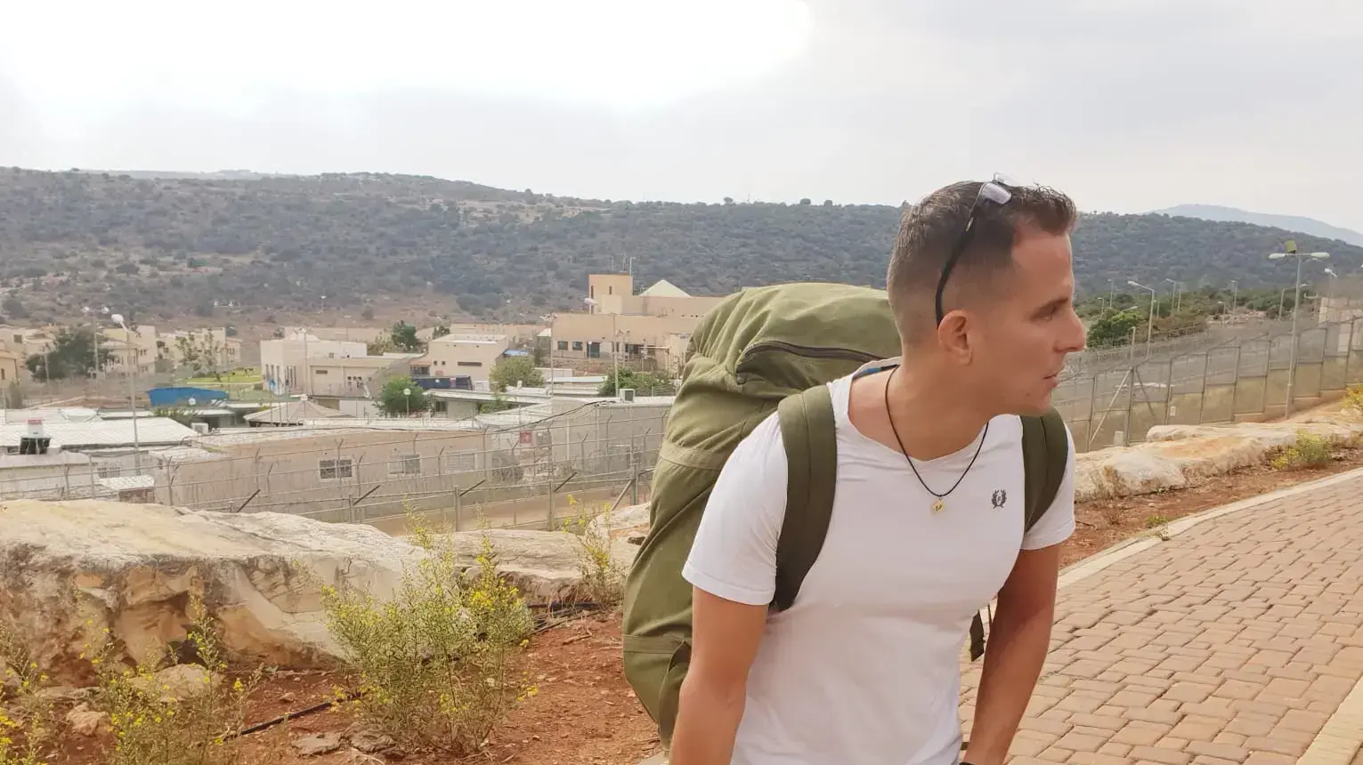 טל מור ביציאה מכלא חרמון בעת שחרורו, 5 בנובמבר 2018 טל מור ביציאה מכלא חרמון בעת שחרורו, 5 בנובמבר 2018