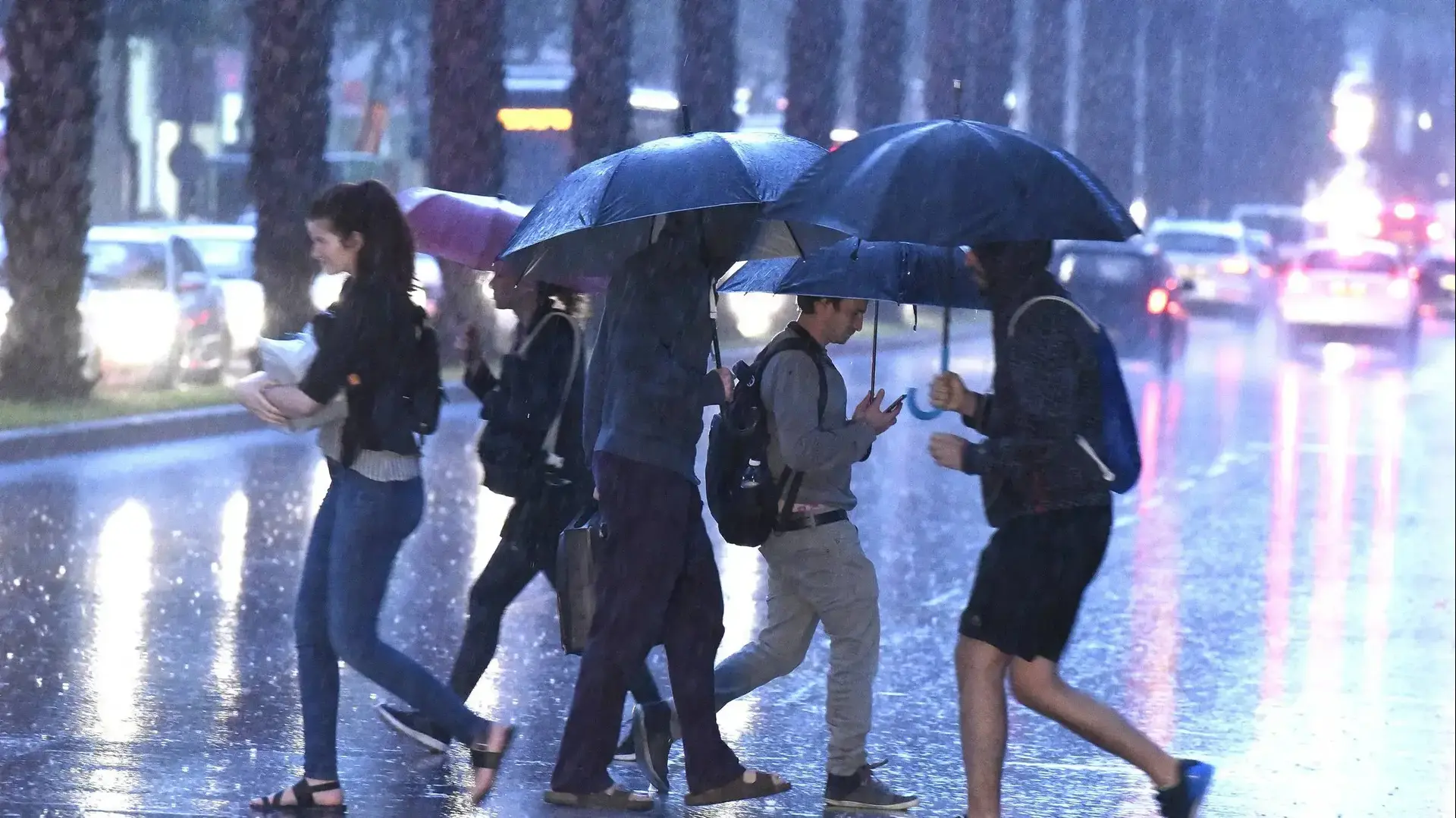 גשם בתל אביב 5 בנובמבר 2018 גשם בתל אביב 5 בנובמבר 2018