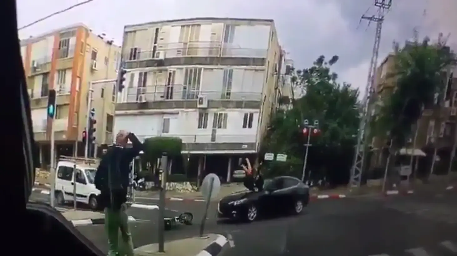 תאונת פגע וברח בבת ים תאונת פגע וברח בבת ים