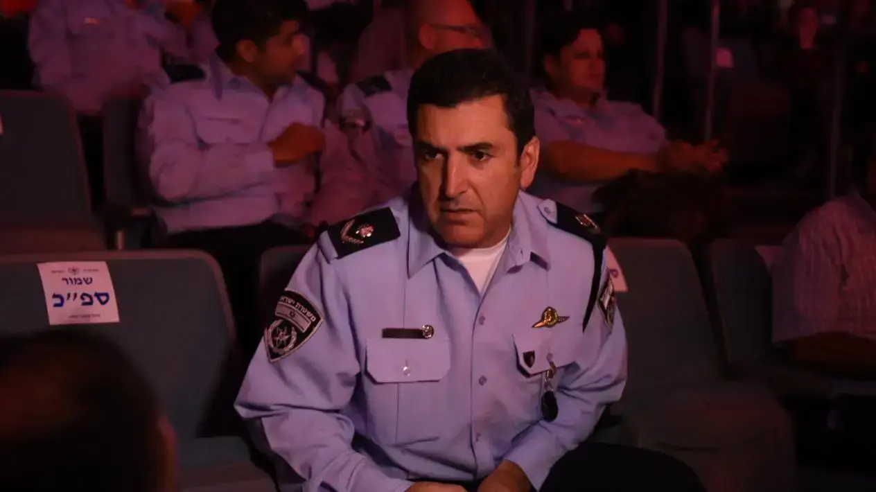 יורם הלוי בטקס מקבלי עיטורים וצל"שים של המשטרה, בבית שמש 6 בנובמבר 2018 