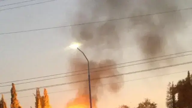 זירת פגיעת הפצמ"ר בשדרות 12 בנובמב 2018
זירת פגיעת הפצמ"ר בשדרות 12 בנובמב 2018
