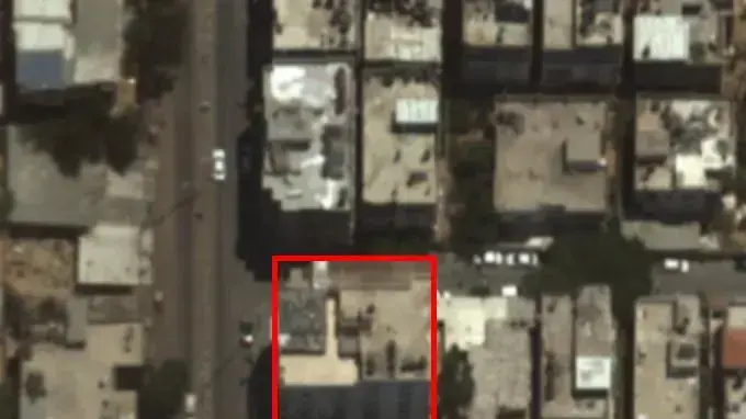 התקפת בניין המודיעין הצבאי של החמאס על ידי צה''ל התקפת בניין המודיעין הצבאי של החמאס על ידי צה''ל