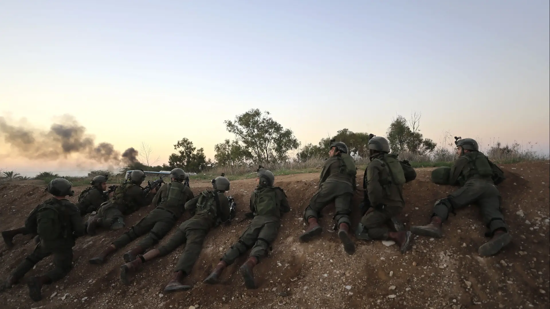 חיילי צה"ל בגבול רצועת עזה, 13 בנובמבר 2018 חיילי צה"ל בגבול רצועת עזה, 13 בנובמבר 2018