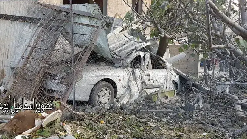 הריסות בעזה לאחר תקיפות חיל האוויר, 13 בנובמבר 2018 הריסות בעזה לאחר תקיפות חיל האוויר, 13 בנובמבר 2018