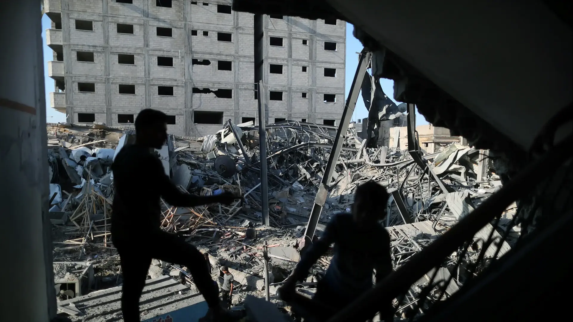 הריסות בעזה לאחר תקיפות חיל האוויר, 13 בנובמבר 2018 הריסות בעזה לאחר תקיפות חיל האוויר, 13 בנובמבר 2018
