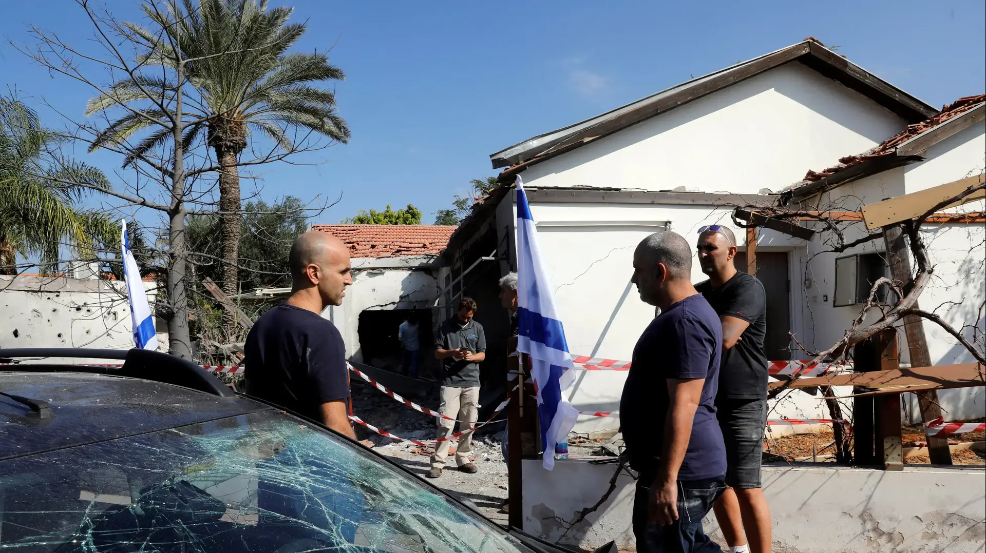 הריסות מפגיעהת רקטה באשקלון, 13 בנובמבר 2018 הריסות מפגיעהת רקטה באשקלון, 13 בנובמבר 2018