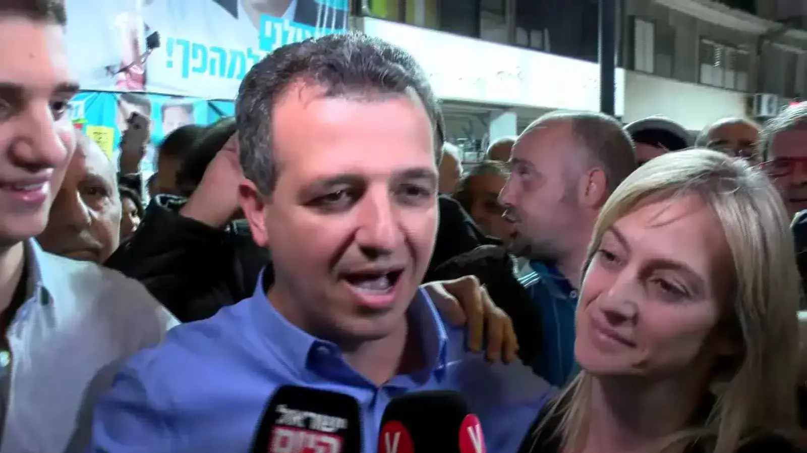 כרמל שאמה, במהלך עצרת לתקשרות 14 בנובמר 2018 