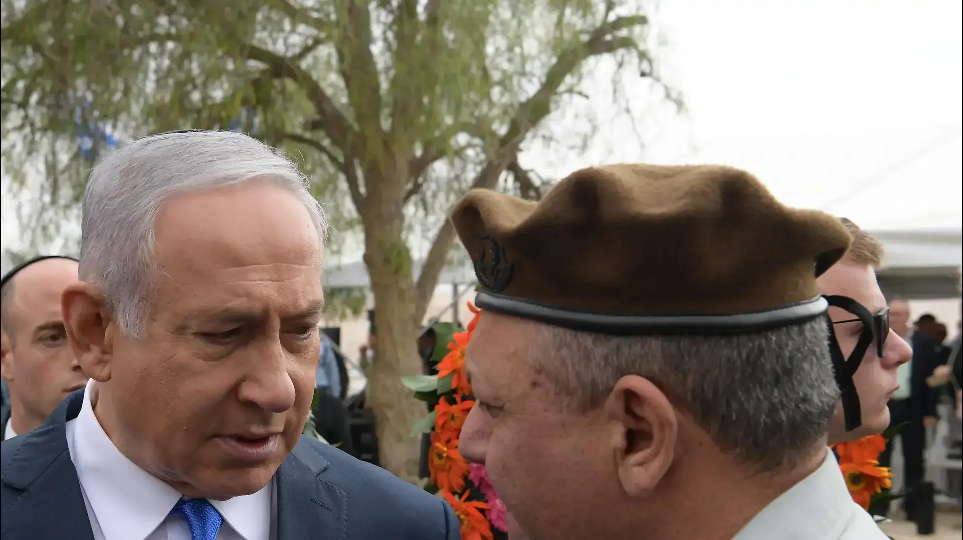 ראש הממשלה בנימין נתניהו בטקס האזכרה לרה"מ דוד בן גוריון בשדה בוקר 14 בנובמבר 2018 ראש הממשלה בנימין נתניהו בטקס האזכרה לרה"מ דוד בן גוריון בשדה בוקר 14 בנובמבר 2018
