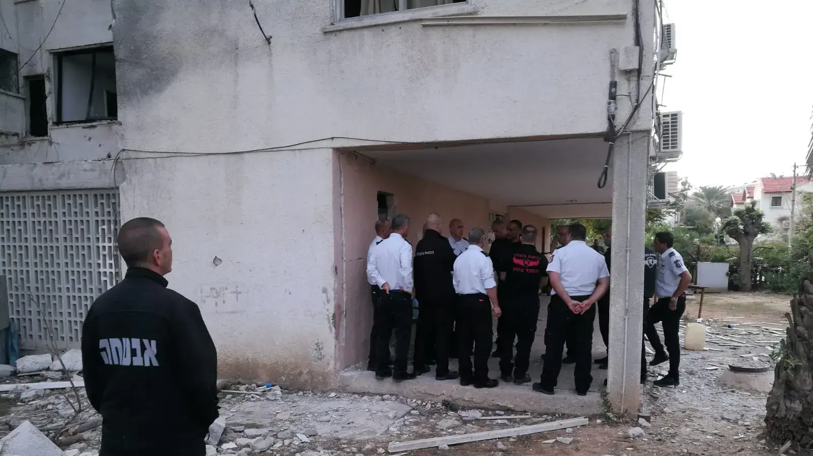 שחזור כוחות ההצלה מפגיעת הרקטה באשקלון 14 בנובמבר 2018 שחזור כוחות ההצלה מפגיעת הרקטה באשקלון 14 בנובמבר 2018