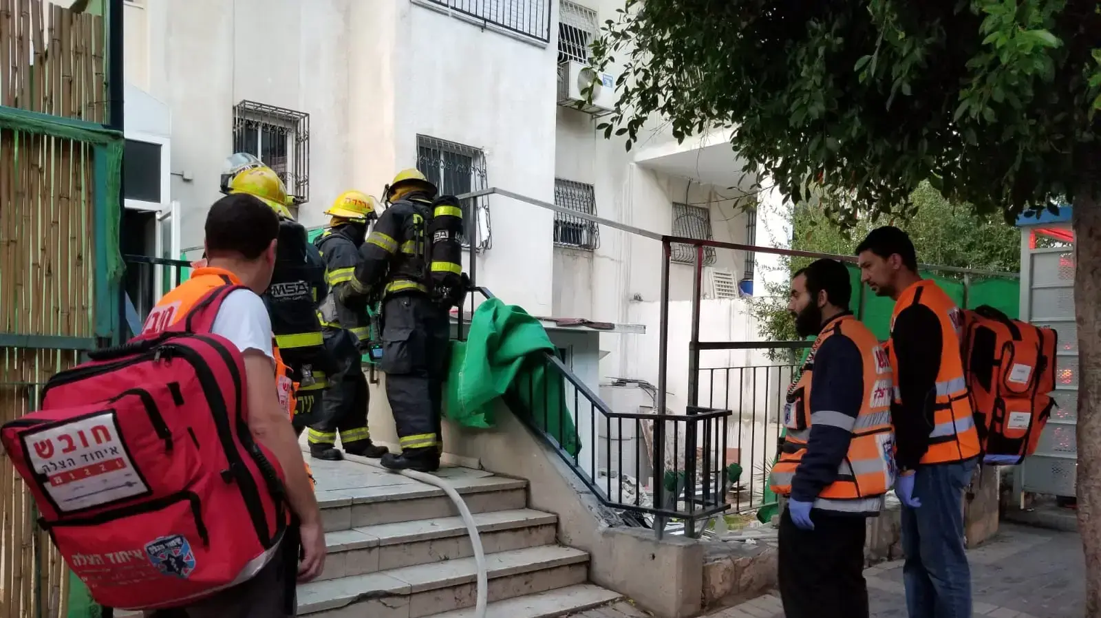 שריפה בבית שמש ברחוב חזון איש - 15 נובמבר 2018 שריפה בבית שמש ברחוב חזון איש - 15 נובמבר 2018