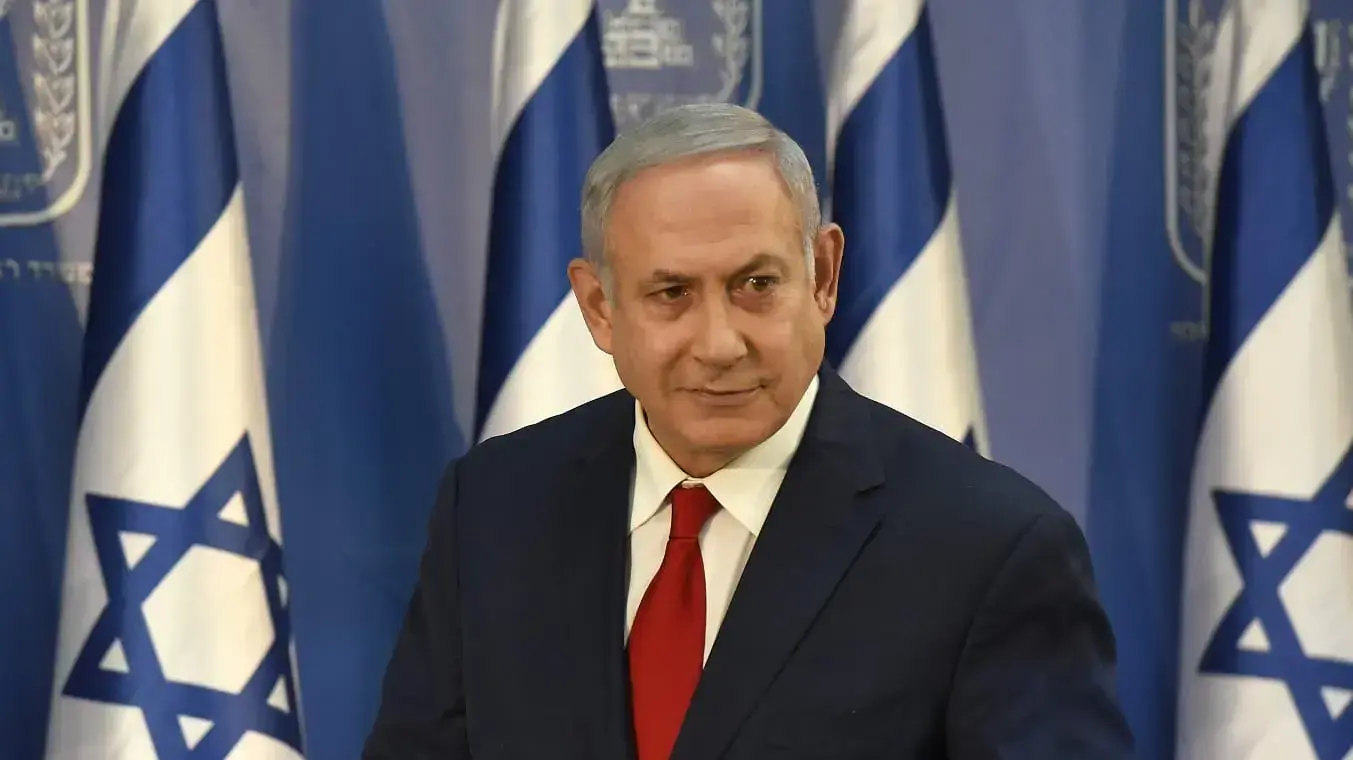 הצהרת ראש הממשלה, בנימין נתניהו בנושא המשך פעילות הממשלה, קריה, תל אביב 18 בנובמבר 2018
(צלמים) הצהרת ראש הממשלה, בנימין נתניהו בנושא המשך פעילות הממשלה, קריה, תל אביב 18 בנובמבר 2018
(צלמים)