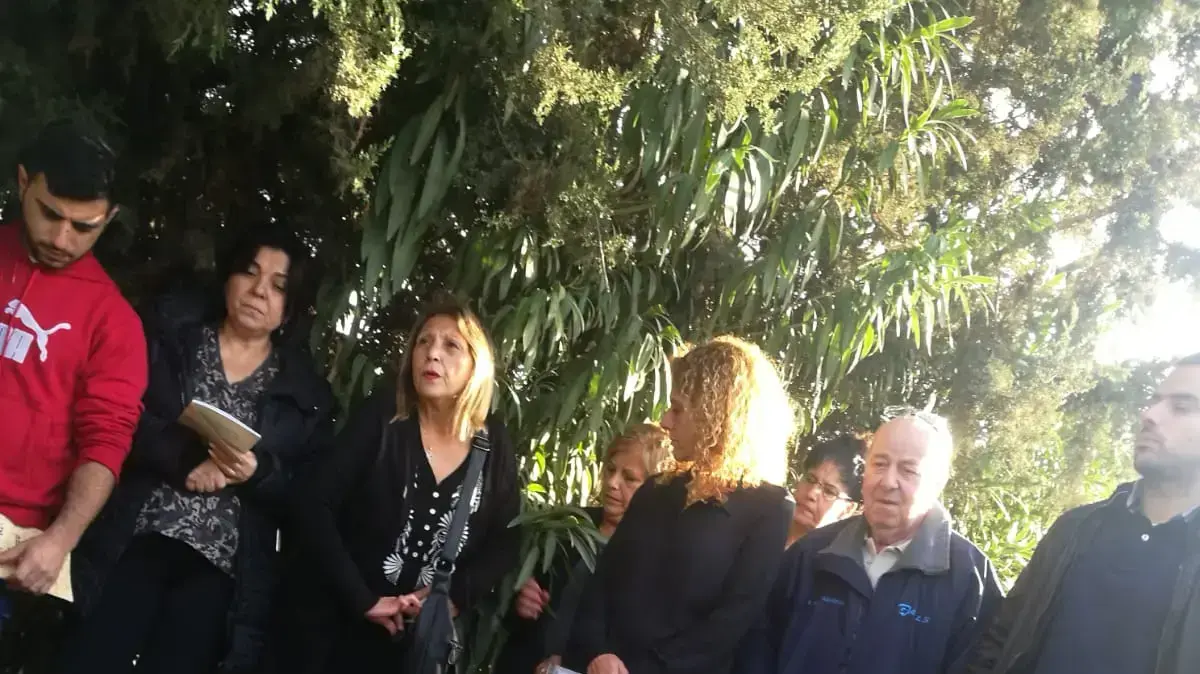 אזכרה של תאיר ראדה ז"ל, בית קברות קצרין, 22 בנובמבר 2018 אזכרה של תאיר ראדה ז"ל, בית קברות קצרין, 22 בנובמבר 2018