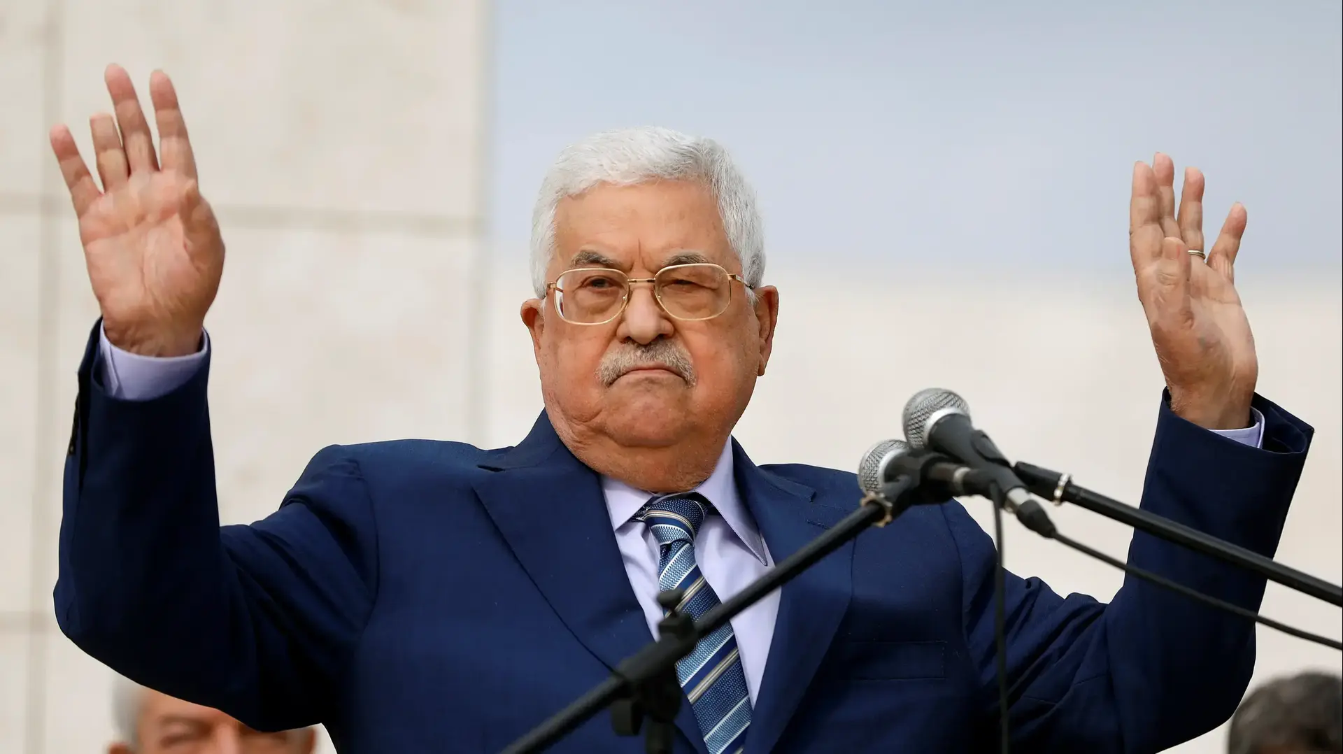 יו"ר הרשות הפלסטינית אבו מאזן בטקס האזכרה ליאסר ערפאת 11 בנובמבר 2018 יו"ר הרשות הפלסטינית אבו מאזן בטקס האזכרה ליאסר ערפאת 11 בנובמבר 2018