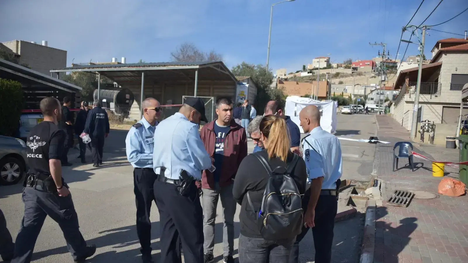זירת מציאת הגופה של יארה איוב בג'ש, גוש חלב. נובמבר 2018 זירת מציאת הגופה של יארה איוב בג'ש, גוש חלב. נובמבר 2018