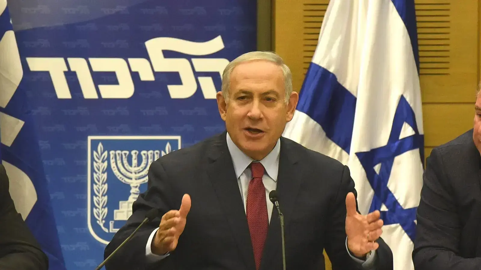 ראש הממשלה בנימין נתניהו בישיבת סיעת הליכוד, 26 בנובמבר 2018 ראש הממשלה בנימין נתניהו בישיבת סיעת הליכוד, 26 בנובמבר 2018
