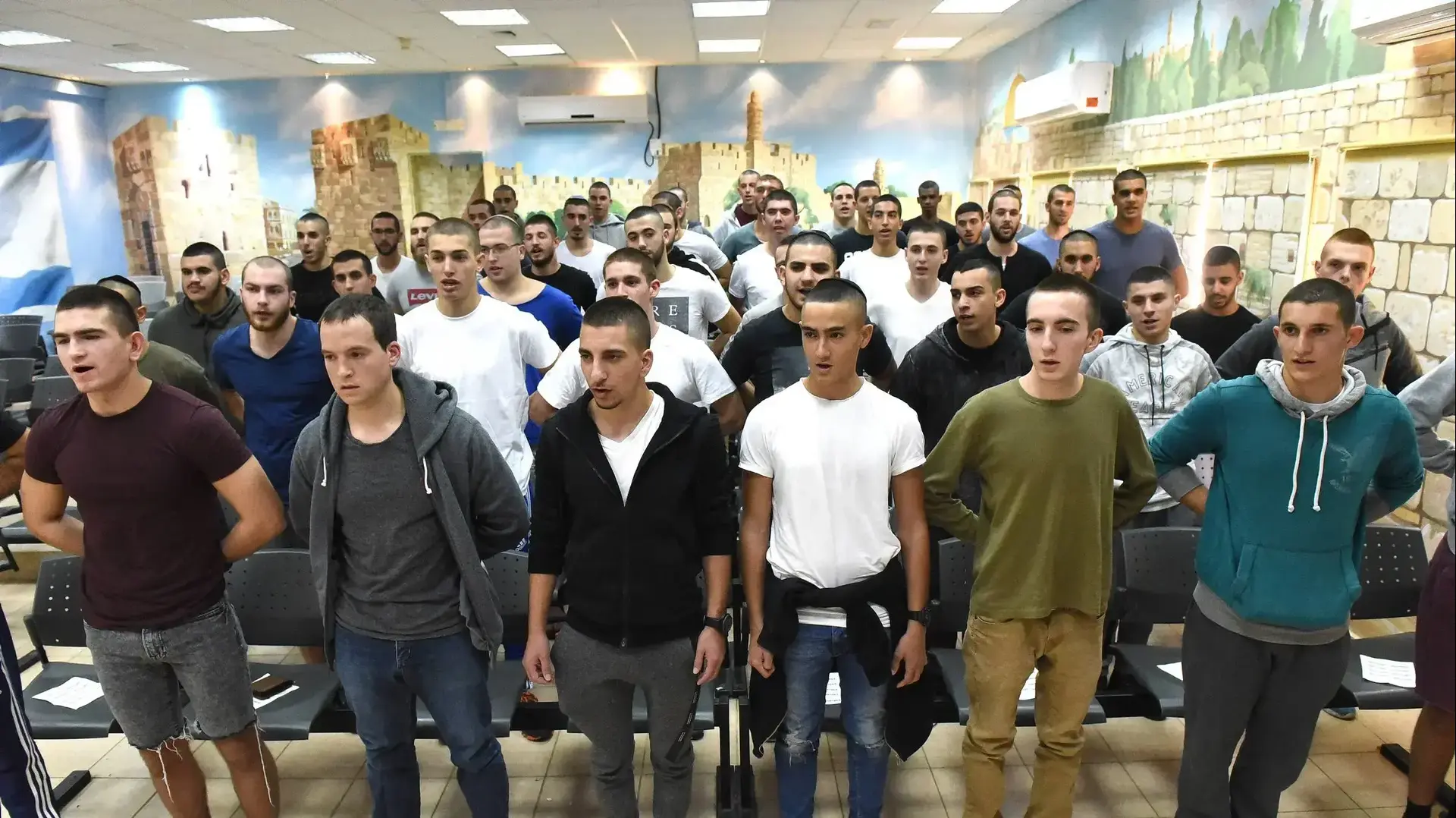 גיוס נובמבר גולני-גבעתי, בקו"ם תל השומר, 28 בנובמבר 2018 גיוס נובמבר גולני-גבעתי, בקו"ם תל השומר, 28 בנובמבר 2018