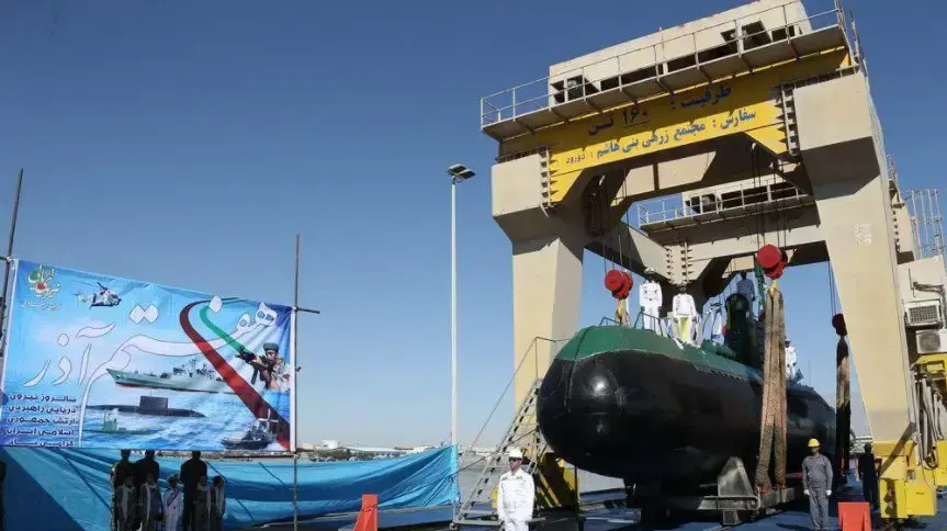 חיל הים של איראן חושף צוללת חדשה, 20 בנובמבר 2018 חיל הים של איראן חושף צוללת חדשה, 20 בנובמבר 2018
