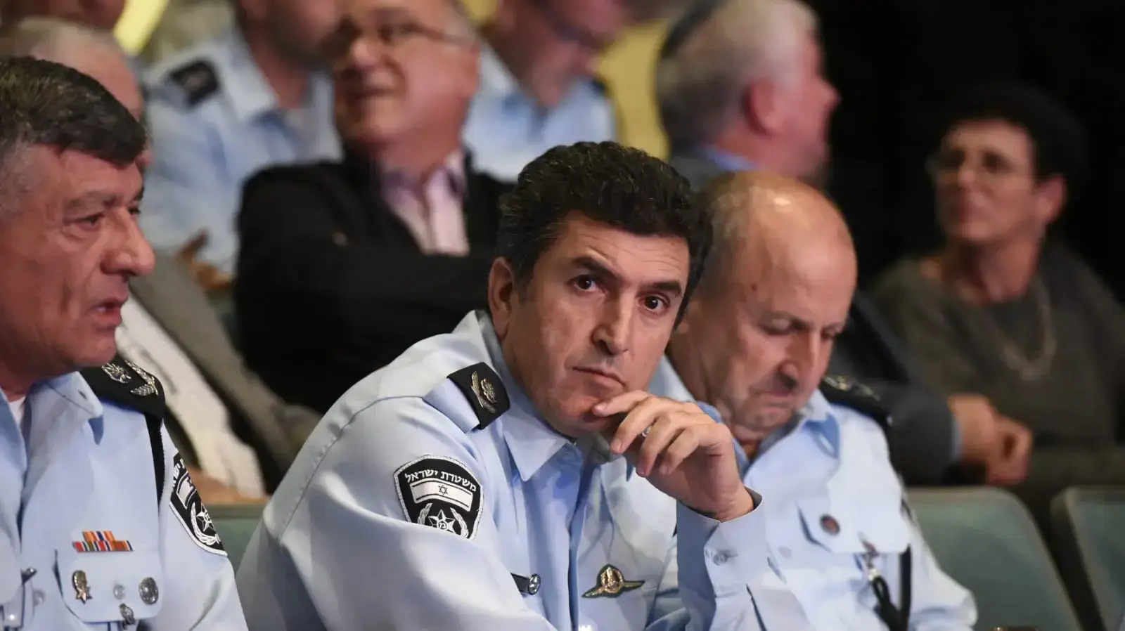 טקס פרידה למפכ"ל המשטרה היוצא רוני אלשיך, בית ספר לשוטרים, בית שמש 29 בנובמבר 2018 