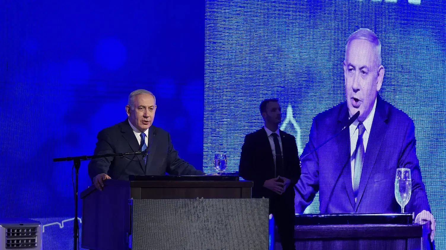 הרמת כוסית של הליכוד לחג חנוכה, כפר המכביה, 2 בדצמבר 2018 הרמת כוסית של הליכוד לחג חנוכה, כפר המכביה, 2 בדצמבר 2018