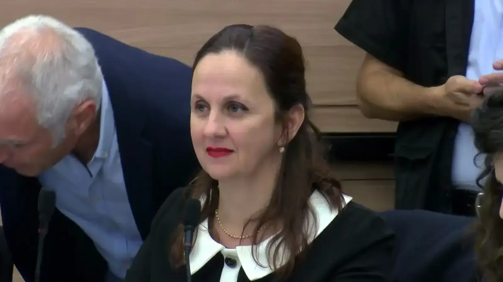 דינה זילבר במהלך דיון בועדת הכלכלה על הסכם החלב 2 בדצמבר 2018  