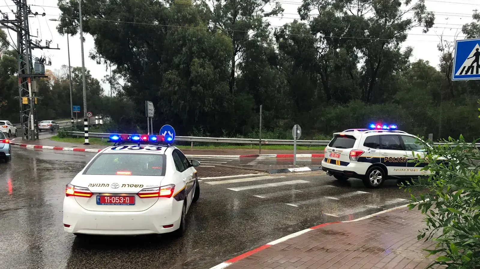 חסימה בכביש 562 6 בדצמבר 2018 חסימה בכביש 562 6 בדצמבר 2018
