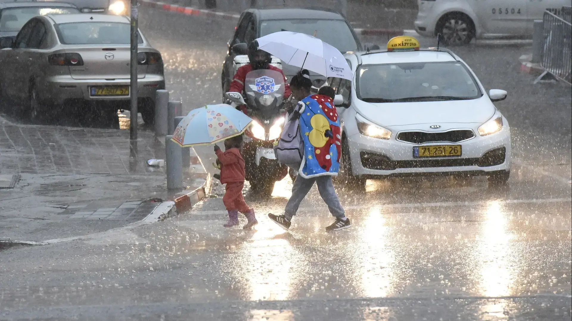 גשם בשמי בני ברק 6 בדצמבר 2018 גשם בשמי בני ברק 6 בדצמבר 2018