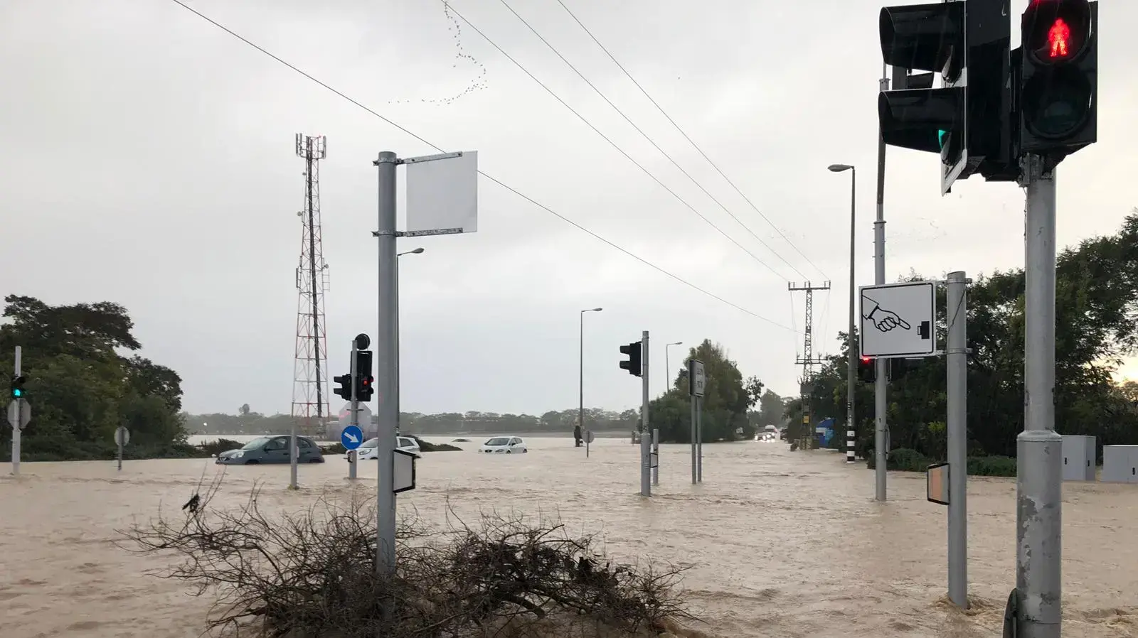 כביש 40 מברנר לקידרון 7 בדצמבר 2018 כביש 40 מברנר לקידרון 7 בדצמבר 2018