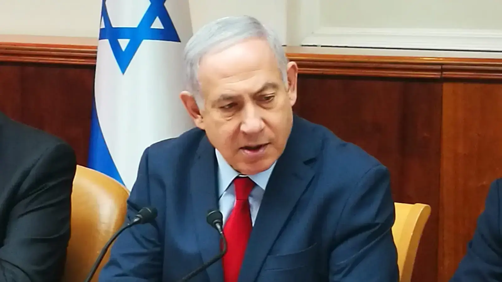 ראש הממשלה בנימין נתניהו בישיבת הממשלה, 9 בדצמבר 2018 ראש הממשלה בנימין נתניהו בישיבת הממשלה, 9 בדצמבר 2018