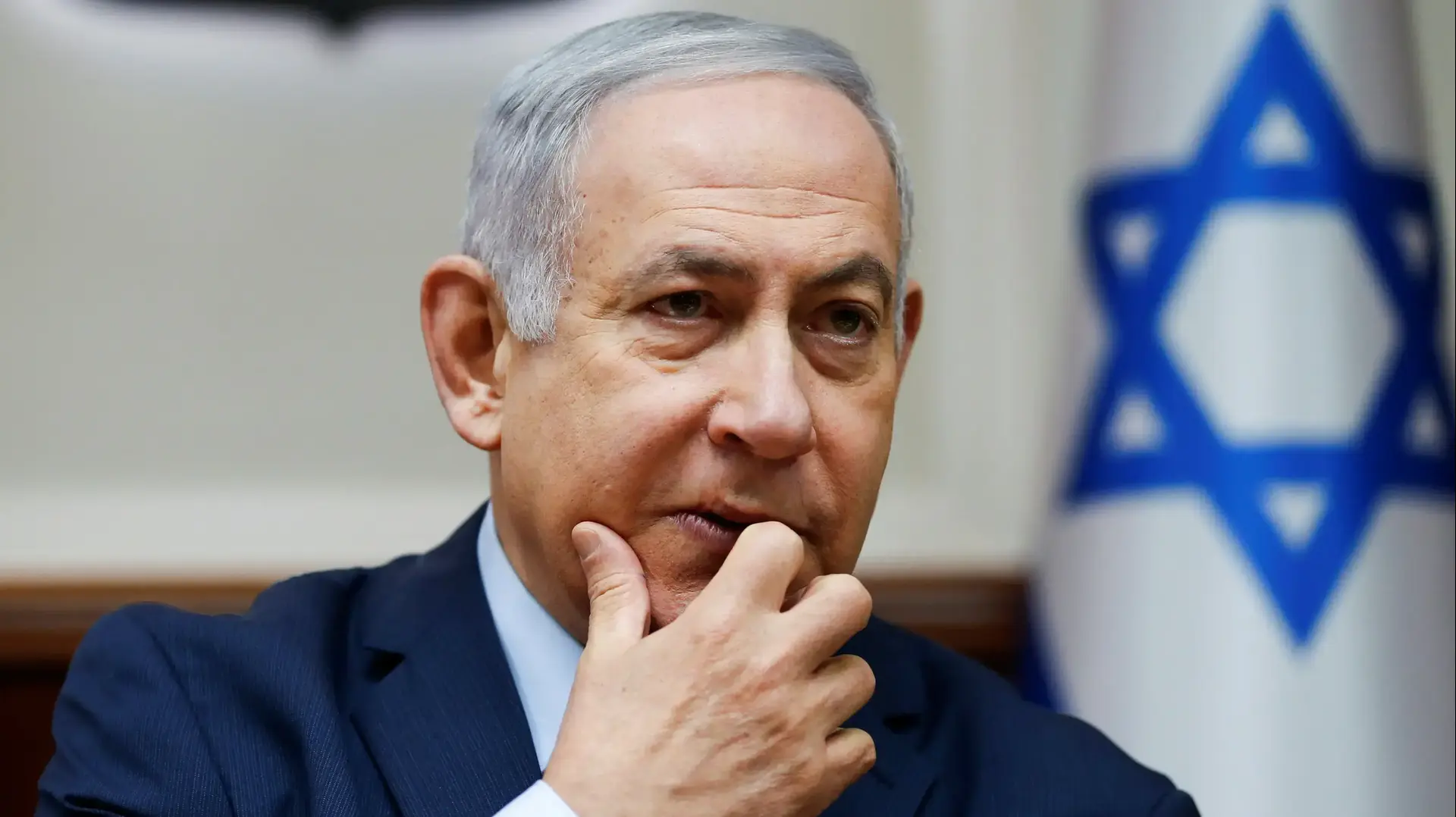 ראש הממשלה בנימין נתניהו בישיבת הממשלה, 9 בדצמבר 2018 ראש הממשלה בנימין נתניהו בישיבת הממשלה, 9 בדצמבר 2018