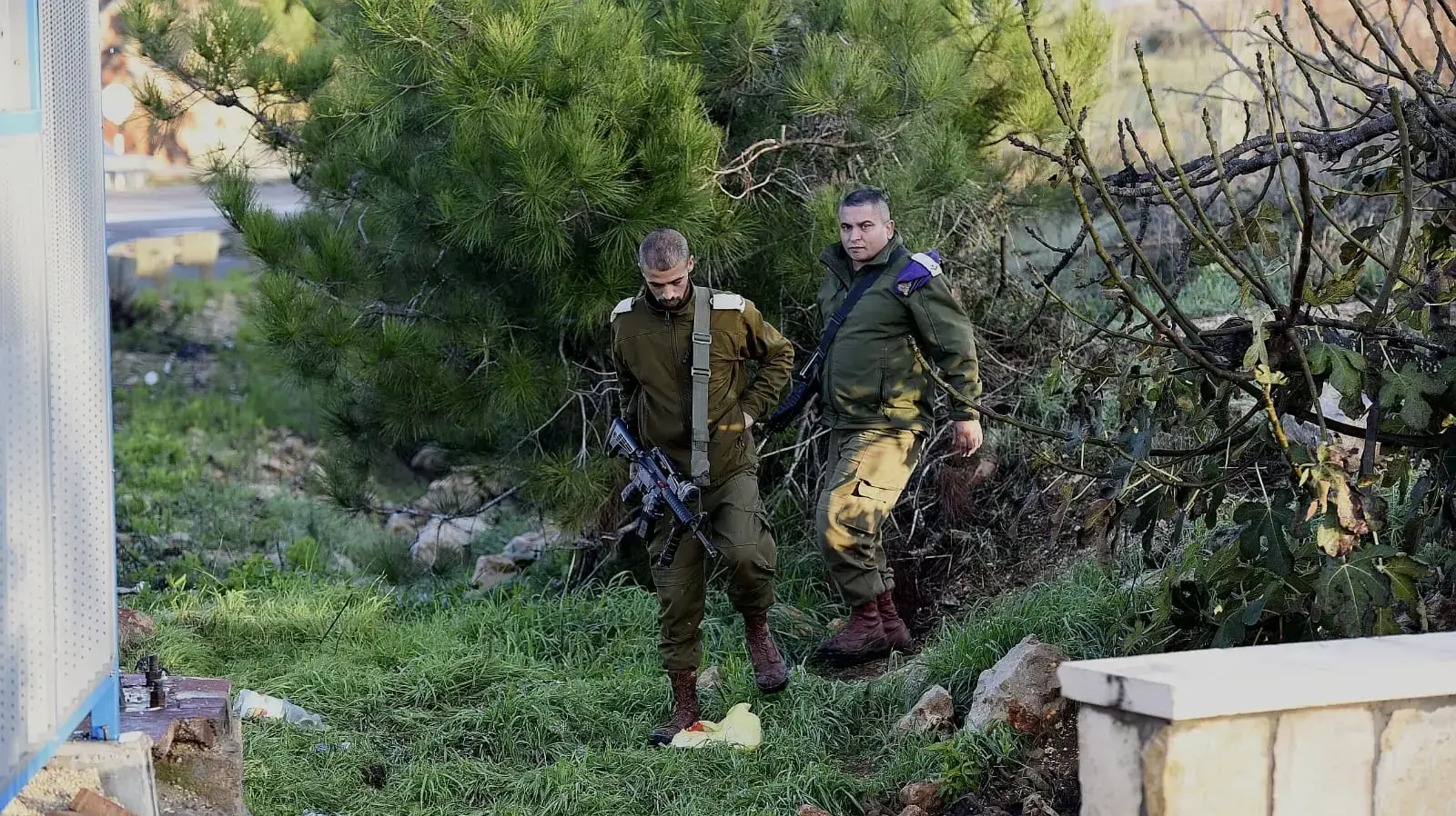 זירת הפיגוע בעפרה 10 בדצמבר 2018 זירת הפיגוע בעפרה 10 בדצמבר 2018