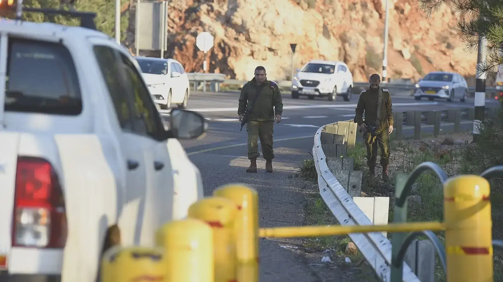 זירת הפיגוע בעפרה 10 בדצמבר 2018 זירת הפיגוע בעפרה 10 בדצמבר 2018