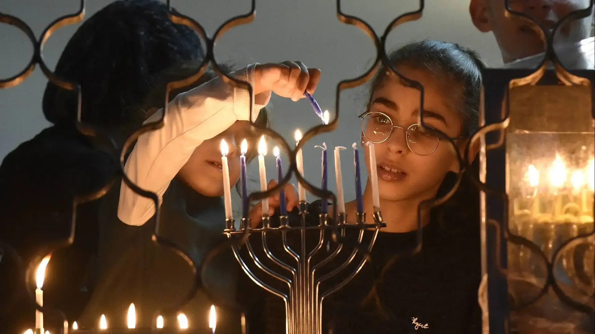 הדלקת נר שמיני של חנוכה בבני ברק 10.12.2018 הדלקת נר שמיני של חנוכה בבני ברק 10.12.2018