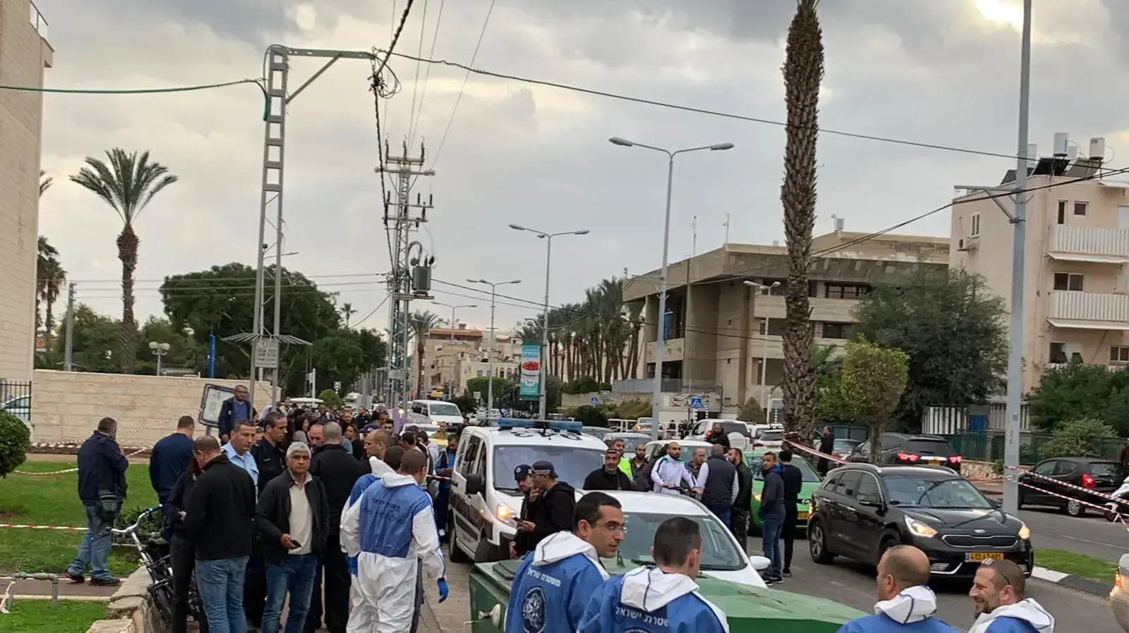 הבניין בו על פי החשד נרצחה האישה בעכו ברחוב הרצוג הבניין בו על פי החשד נרצחה האישה בעכו ברחוב הרצוג