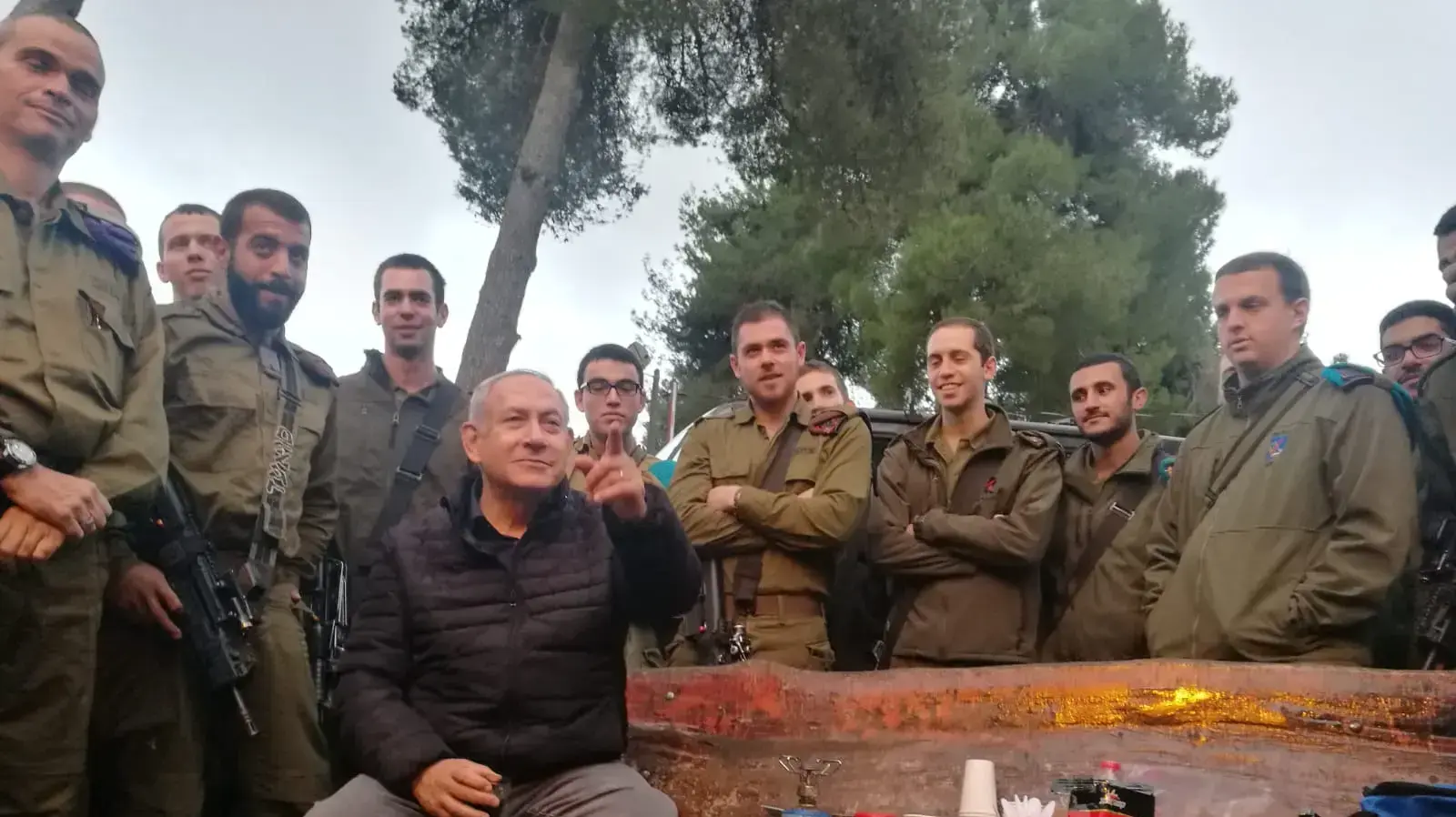 רה"מ בנימין נתניהו בפגישה עם לוחמים וראשי רשויות בצפון, 11 בדצמבר 2018 רה"מ בנימין נתניהו בפגישה עם לוחמים וראשי רשויות בצפון, 11 בדצמבר 2018