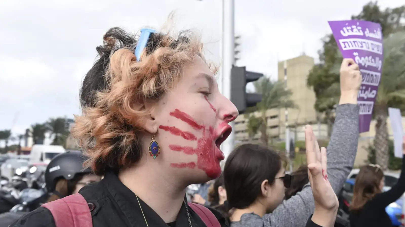 מחאה נגד אלימות נגד נשים, קריית הממשלה תל אביב, 12 בדצמבר 2018