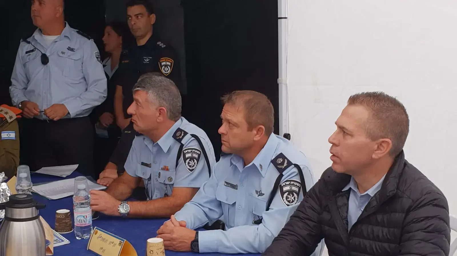 השר לביטחון פנים גלעד ארדן בבית מעצר קישון , דצמבר 2018
השר לביטחון פנים גלעד ארדן בבית מעצר קישון , דצמבר 2018