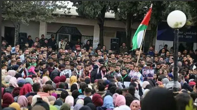 תהלוכה ברמאללה לפיגוע בצומת עפרה, 13.12.2018 תהלוכה ברמאללה לפיגוע בצומת עפרה, 13.12.2018