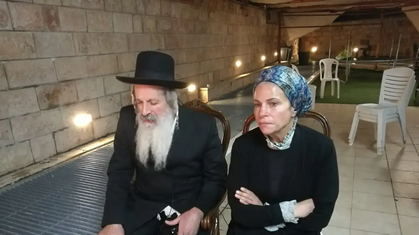 הוריו של חייל צה"ל יוסי כהן שנהרג בפיגוע בגבעת אסף, 13 בדצמבר 2018 הוריו של חייל צה"ל יוסי כהן שנהרג בפיגוע בגבעת אסף, 13 בדצמבר 2018
