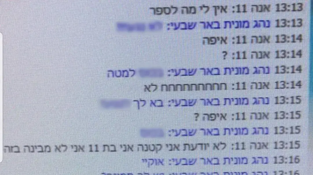 שיחות מיניות שניהלו חשודים בפדופיליה ברשת בצ'אטים - מצונזר שיחות מיניות שניהלו חשודים בפדופיליה ברשת בצ'אטים - מצונזר