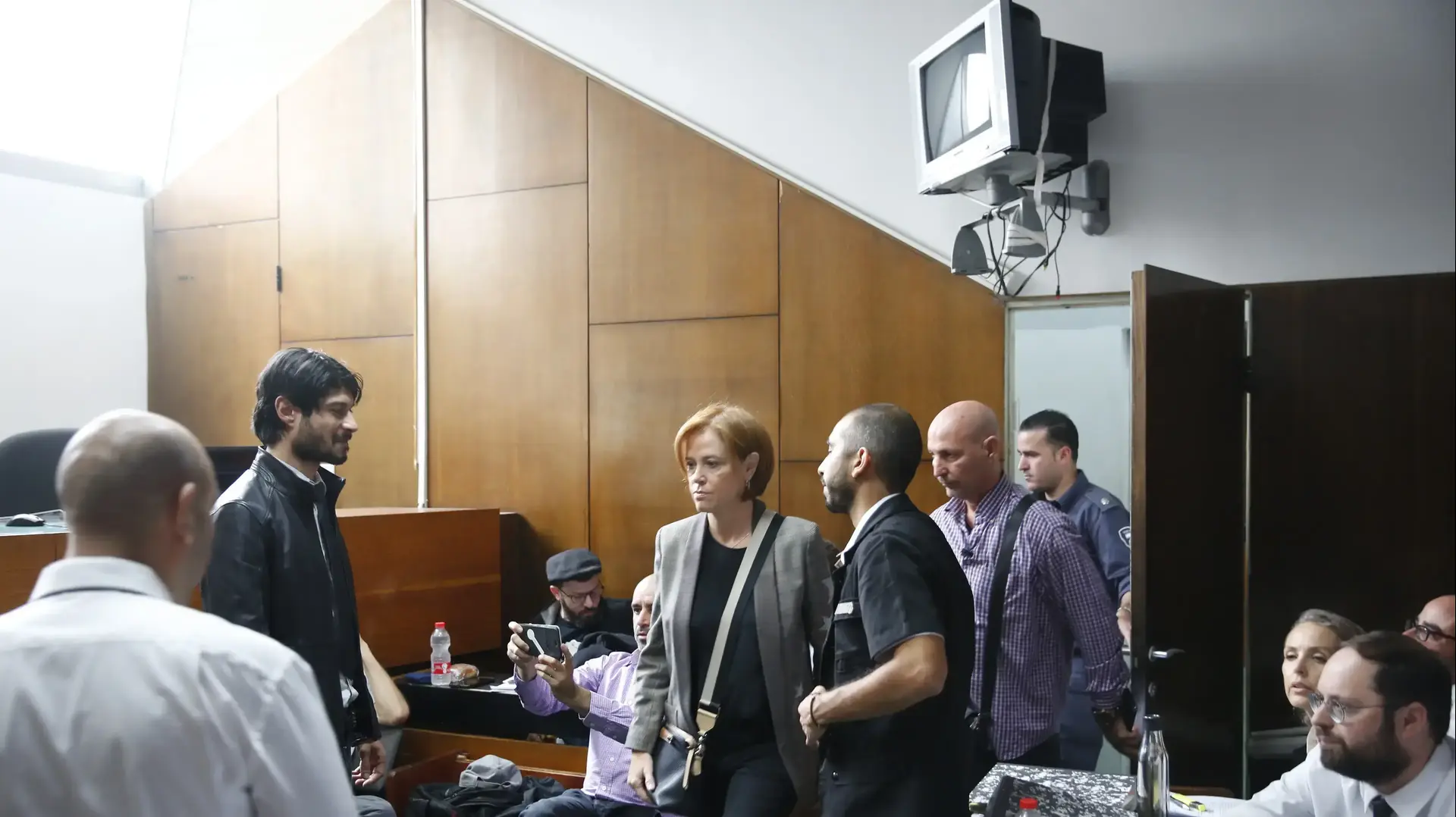 רקפת רוסק עמינח מעידה בתיק "באים לבנקאים", בית משפט השלום תל אביב