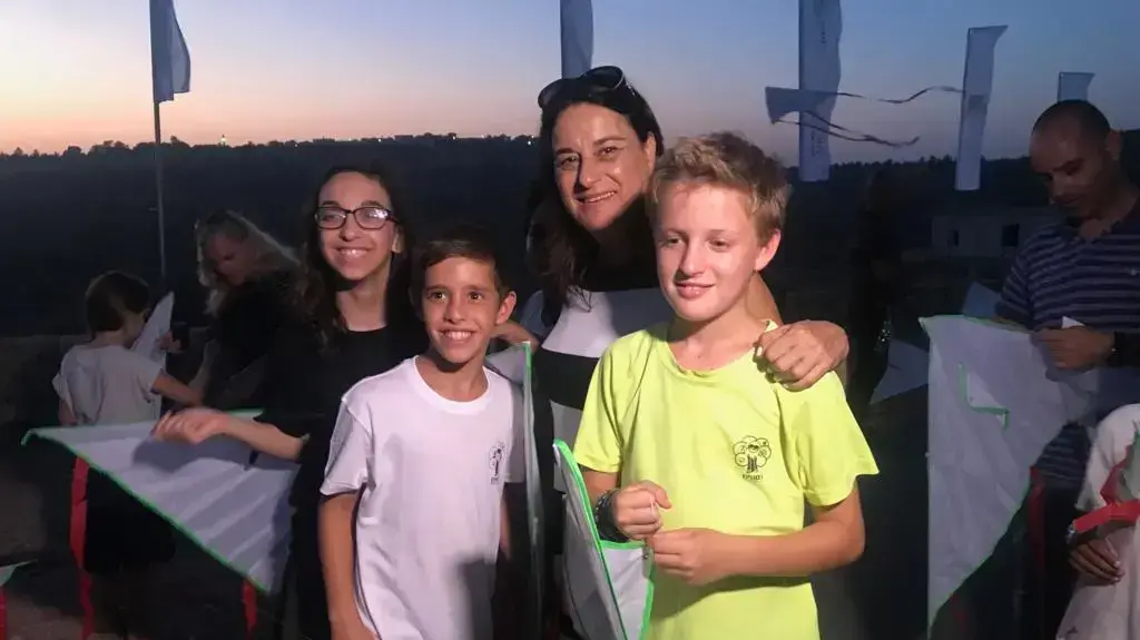 רונה רמון במצפה אילן, 4 בספטמבר 2018 רונה רמון במצפה אילן, 4 בספטמבר 2018