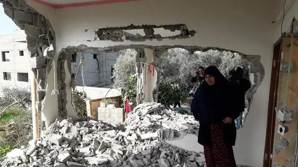 כוחות צה"ל הורסים את ביתו של המחבל מברקן, 17 בדצמבר 2018 כוחות צה"ל הורסים את ביתו של המחבל מברקן, 17 בדצמבר 2018