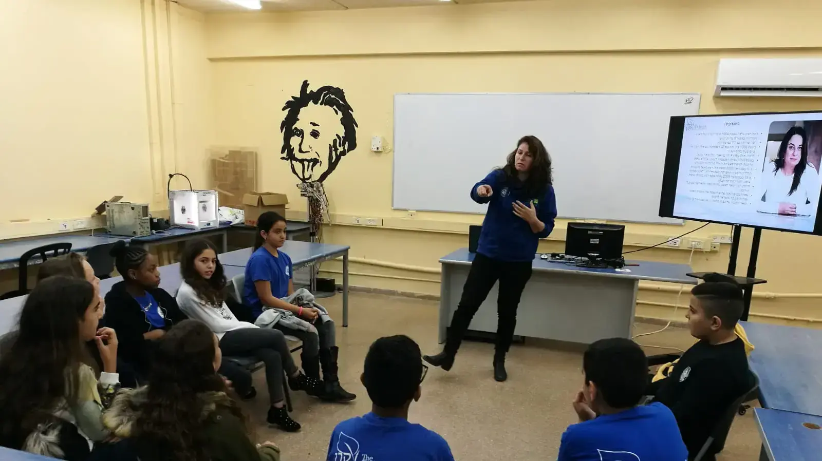 פרוייקט הטייסת בירוחם, קרן רמון, יום לאחר מותה של רונה רמון, 18 בדצמבר 2018 פרוייקט הטייסת בירוחם, קרן רמון, יום לאחר מותה של רונה רמון, 18 בדצמבר 2018