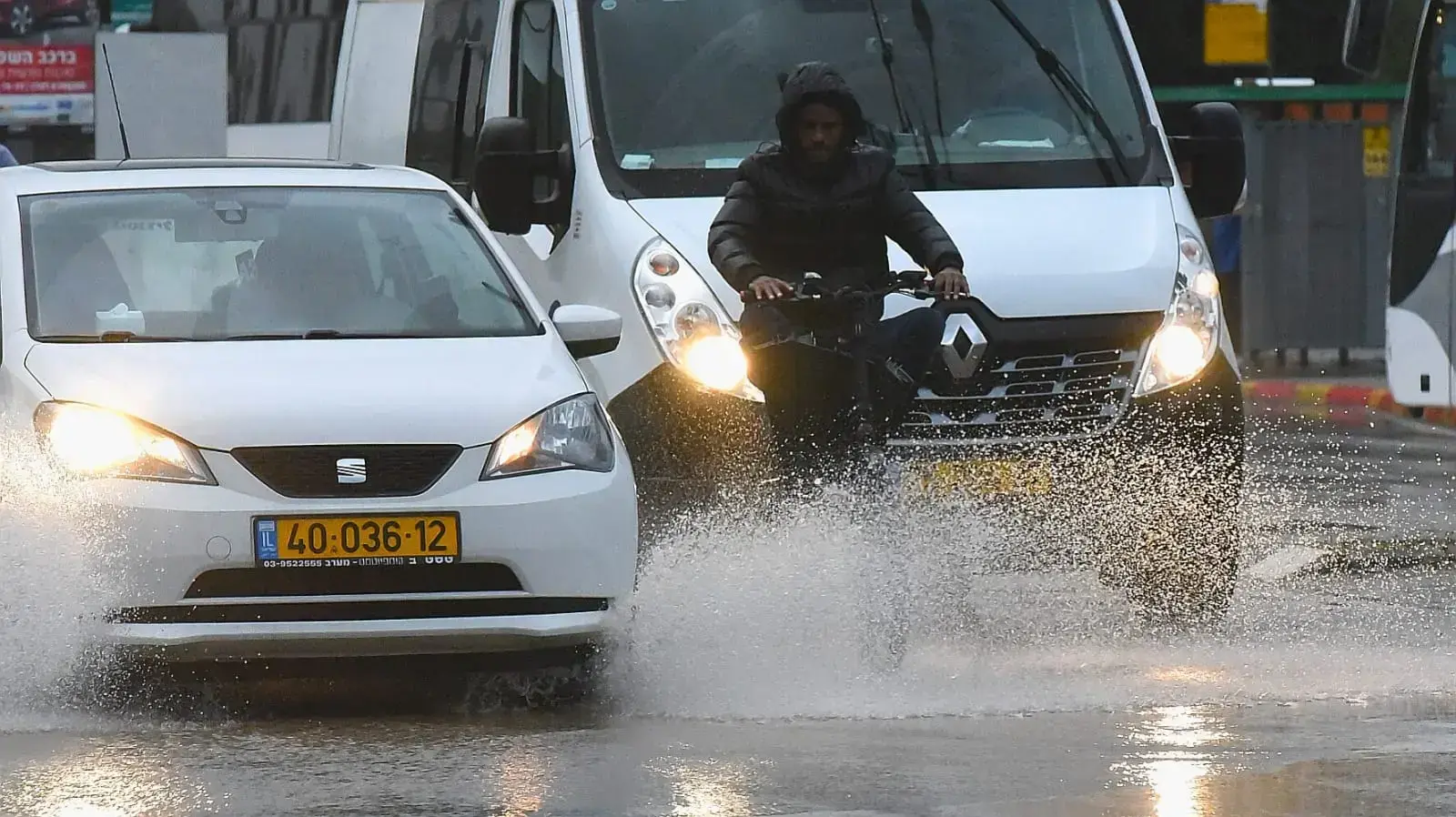 מזג אוויר גשום לוד קורקינט חשמלי מזג אוויר גשום לוד קורקינט חשמלי