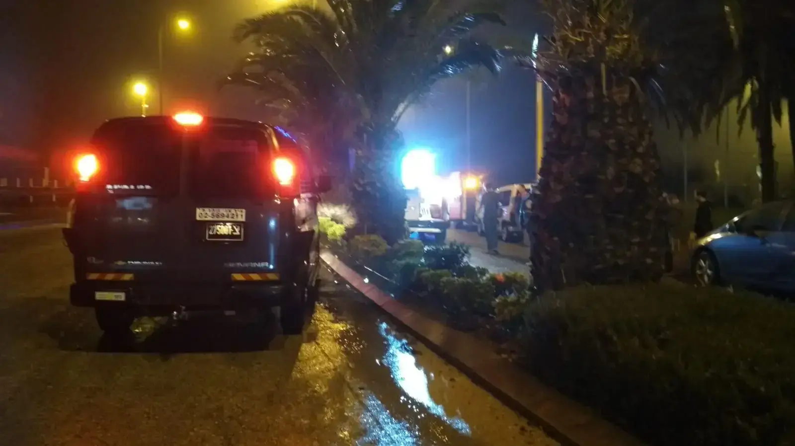 זירת פיגוע הירי בעופרה 20 בדצמבר 2018 זירת פיגוע הירי בעופרה 20 בדצמבר 2018
