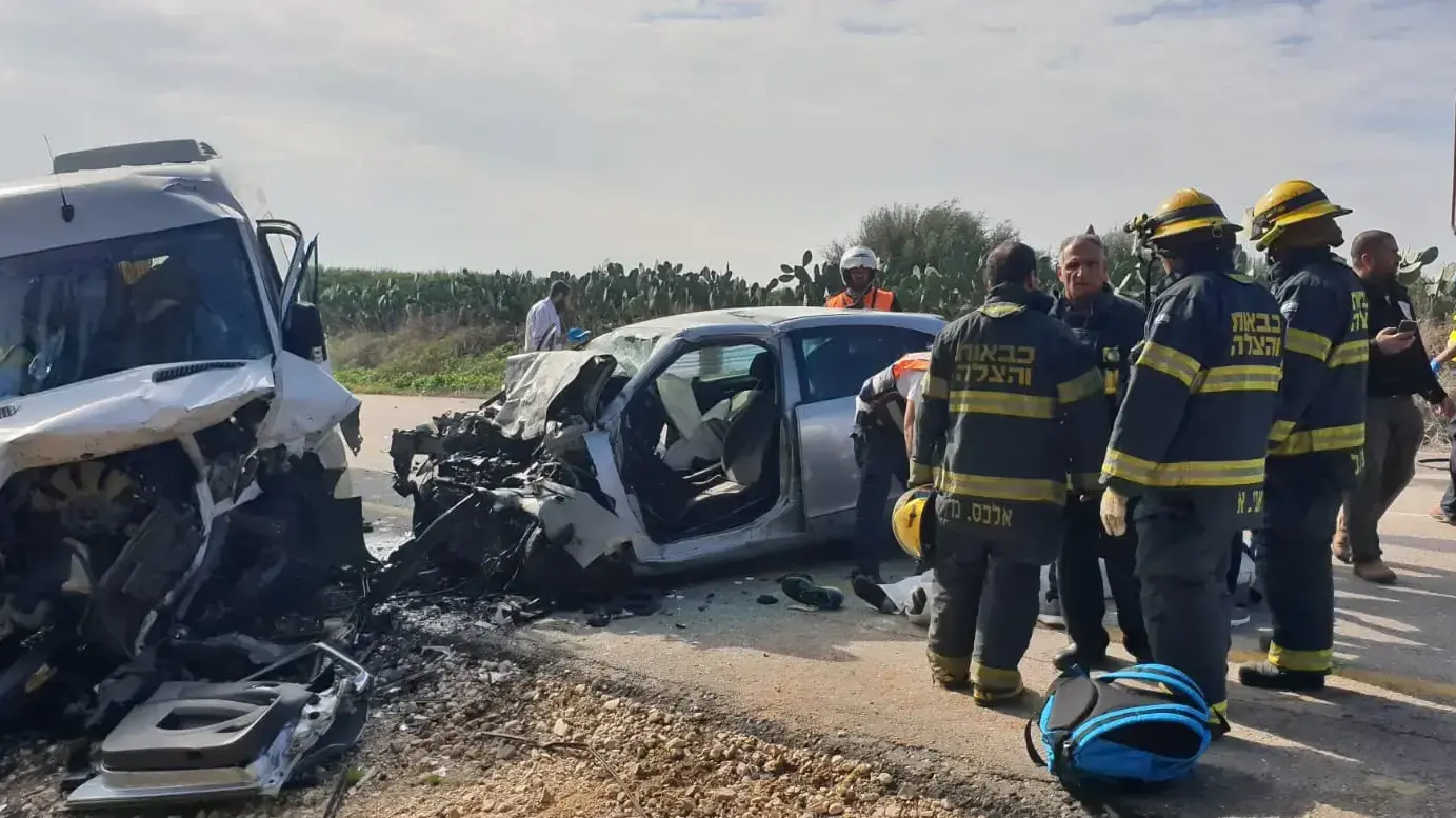 תאונת דרכים ליד מושב חלץ בסמוך לשדרות - 12/21